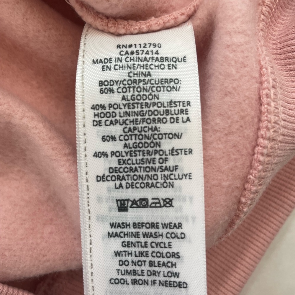 True Religion Buddha Graphic Print Dull Pink Hoodie Men’s Sz L MSRP$124 NWT - Picture 6 of 6